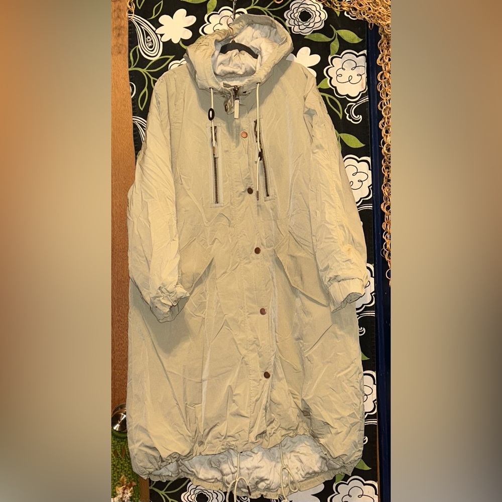 Anthropologie Pilcro Anorak Women's Fisherman’s Hooded Parka Coat